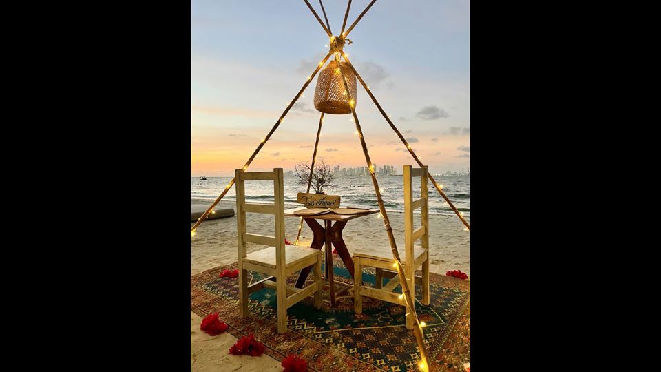 Beachside Dinner in Tierra Bomba foto 7